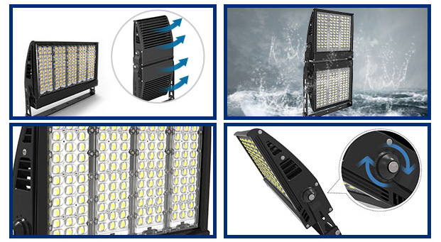 Advantages of Wall-Mounted 150LM/W LED Flood Light