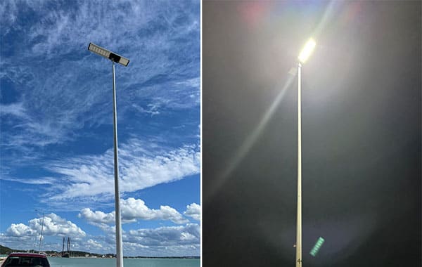 500 Sets of Slz-100w Solar Street Light Project in Mexico