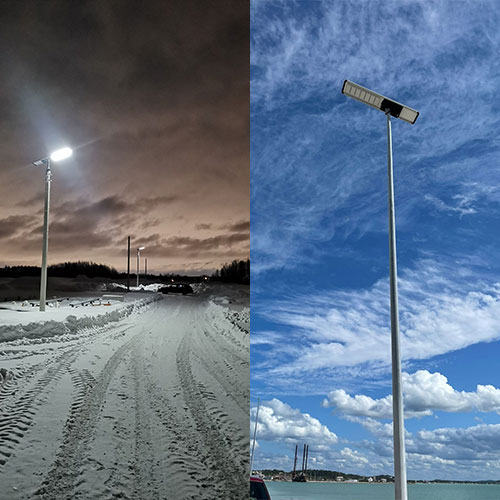 all in one street light