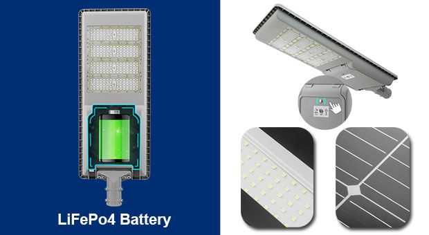 150 Watt Solar Street Light (ISSL-C) Advantages