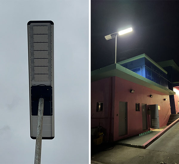 50 Sets of SLZ Solar Street Lights In America