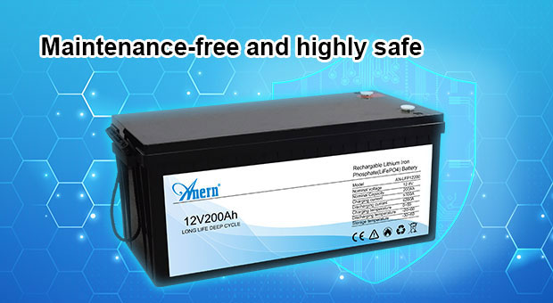 ANERN 200AH Lithium Battery Advantages