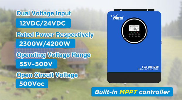 Advantages of AN-FGI-DU4200 Series Solar Inverter AN-FGI-DU4200