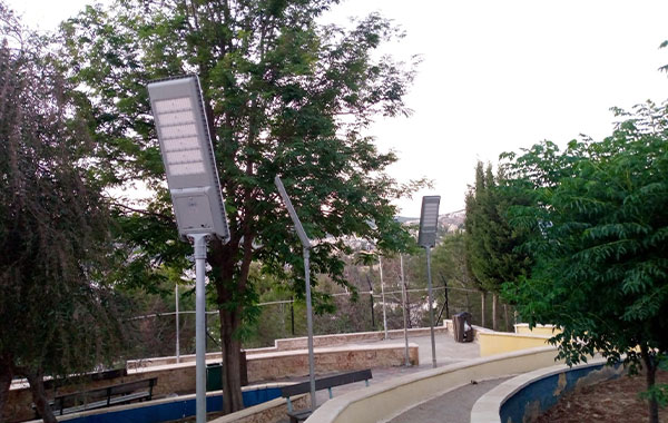 Anern successfully delivered 360 solar street light solutions to a Jordanian customer