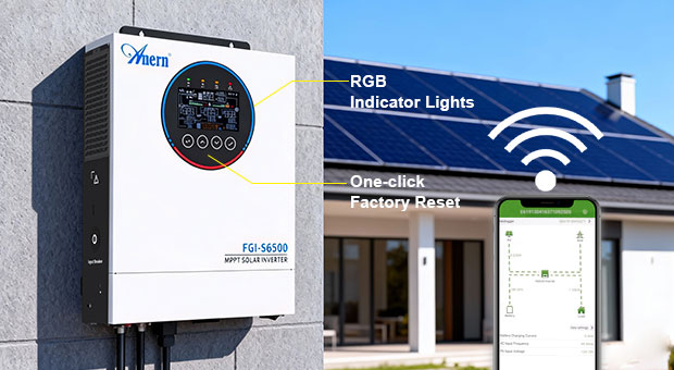 Advantages of AN-FGI-S Series Solar Inverters AN-FGI-S5000/6500/12000