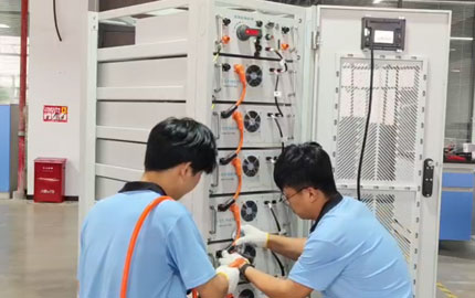 60KWH Lithium Battery Commercial Energy Storage System Installation 14