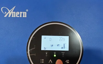 Повне навантажувальне випробування інвертора Anern PVI-4P V2