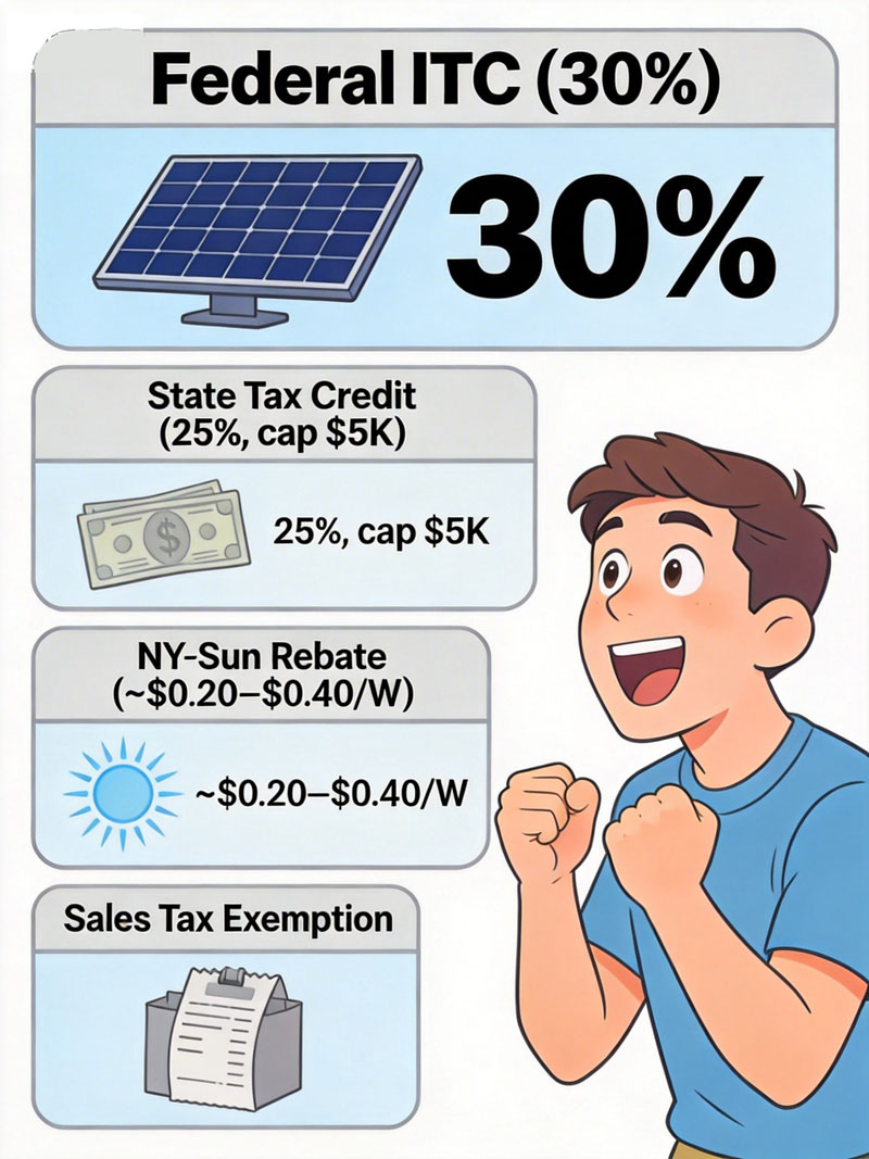 New York Solar Incentives 2026 New York Solar Incentives 2026