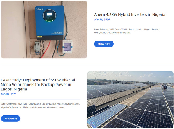 Nigeria Solar Projects