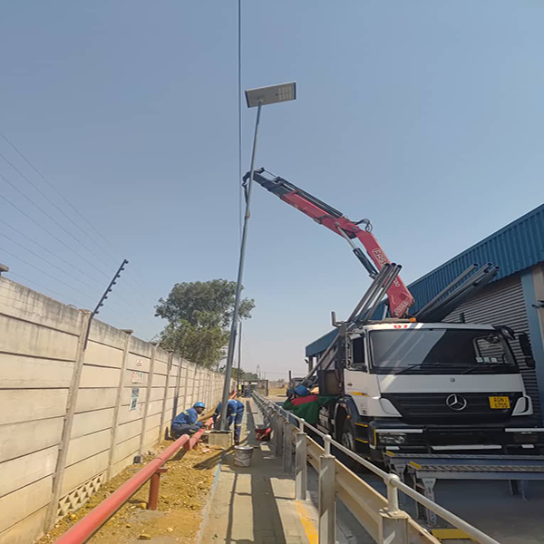 Anern SLB 200W Solar Street Lights in Zimbabwe