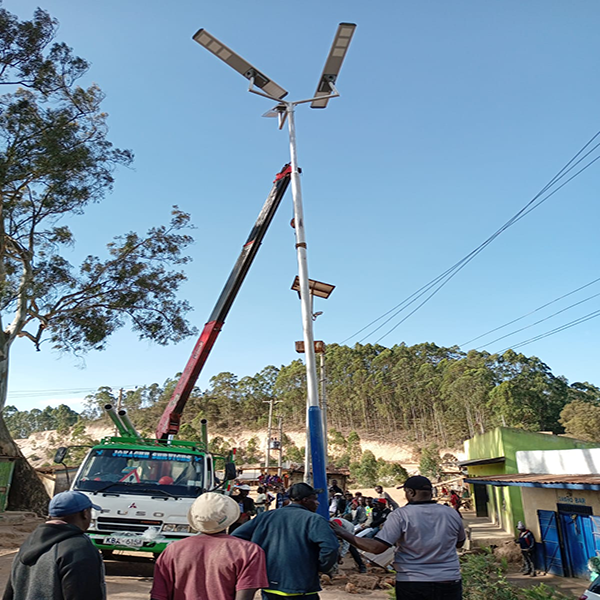 Anern SLV 150W All‑in‑One Solar Street Lights in Kenya