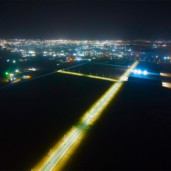 Anern 110 Sets of SLZ‑120W All‑in‑One LiFePO4 Solar Street Lights in Libya