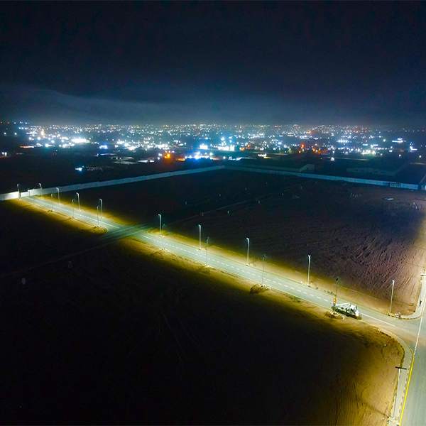 Anern 110 Sets of SLZ‑120W All‑in‑One LiFePO4 Solar Street Lights in Libya