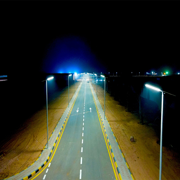 Anern 110 Sets of SLZ‑120W All‑in‑One LiFePO4 Solar Street Lights in Libya