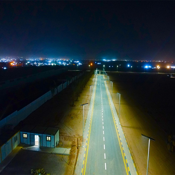 Anern 110 Sets of SLZ‑120W All‑in‑One LiFePO4 Solar Street Lights in Libya