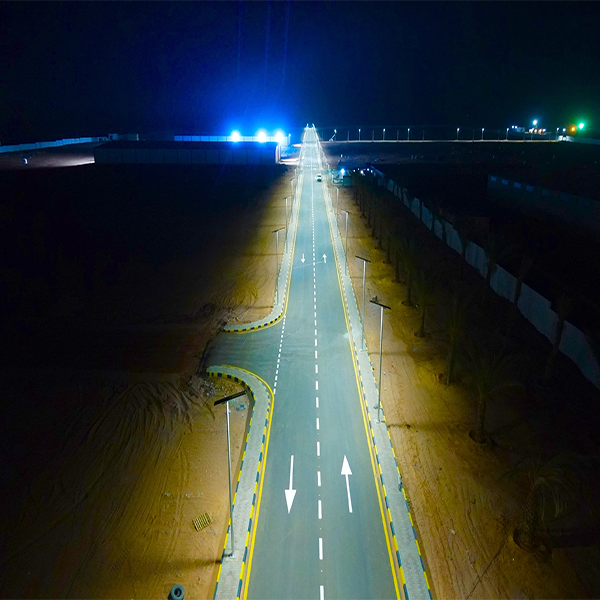 Anern 110 Sets of SLZ‑120W All‑in‑One LiFePO4 Solar Street Lights in Libya