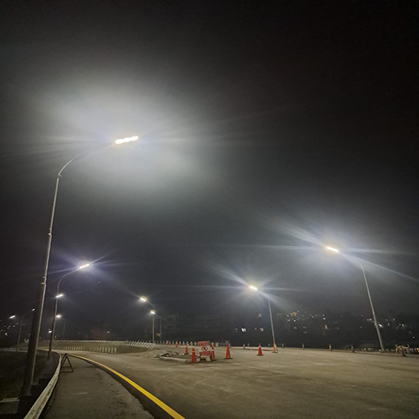 Anern 60 Sets of SLV‑120W Solar Street Lights in Nepal
