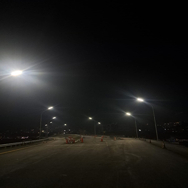 Anern 60 Sets of SLV‑120W Solar Street Lights in Nepal