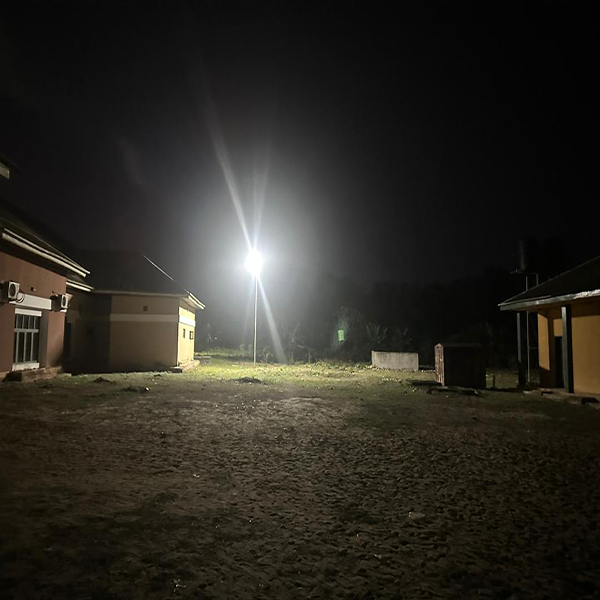 Anern SLV2‑120W Solar Street Lights in Nigeria