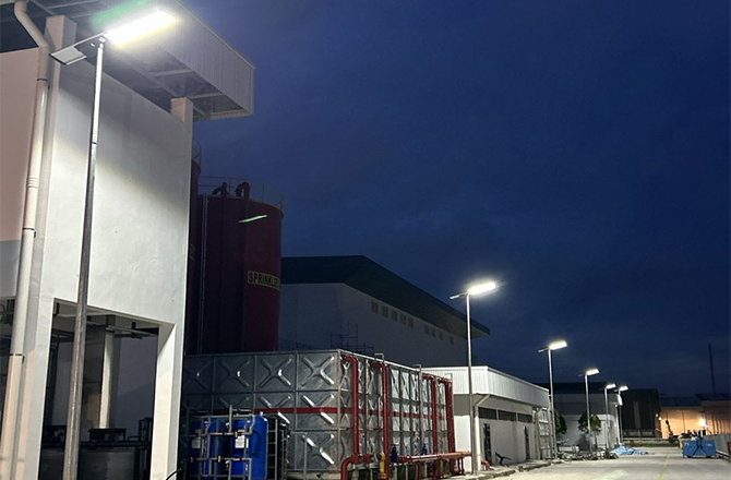 Сонячні вуличні світильники Anern SLZ‑80W у проєкті освітлення громадських зон Малайзії